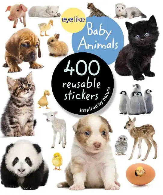 Eyelike Stickers: Baby Animals - Paperback
