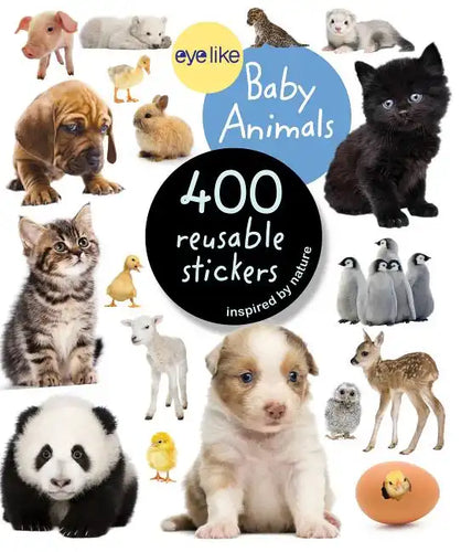 Eyelike Stickers: Baby Animals - Paperback
