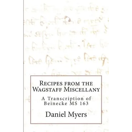 Recipes from the Wagstaff Miscellany - Paperback