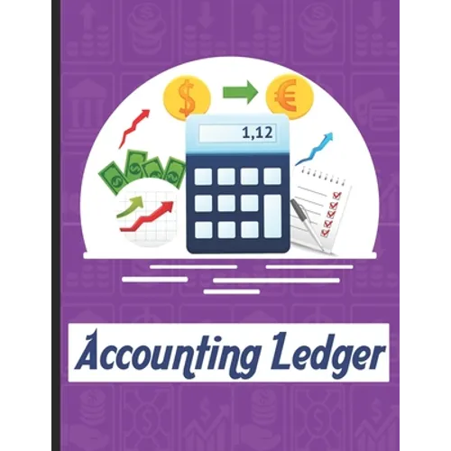 accounting ledgers for bookkeeping: Accounting General Ledge, sustained and long lasting tracking and record keeping Size:8.5