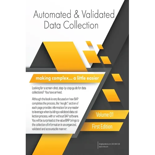Automated and Validated Data Collection - Paperback