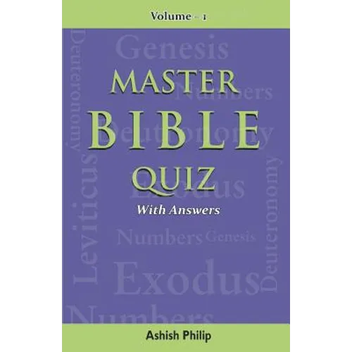 Master Bible Quiz-Vol-1: With Answers - Paperback