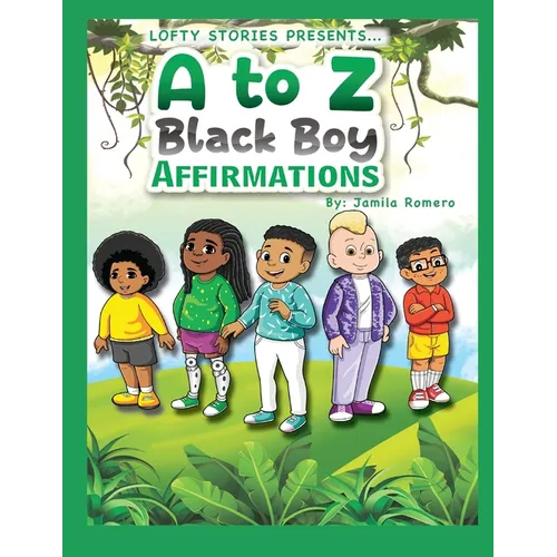 A to Z Black Boy Affirmations - Paperback