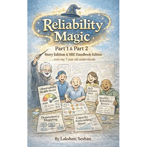 Reliability Magic - Part 1 & Part 2 Story Edition & SRE Handbook Edition - Paperback