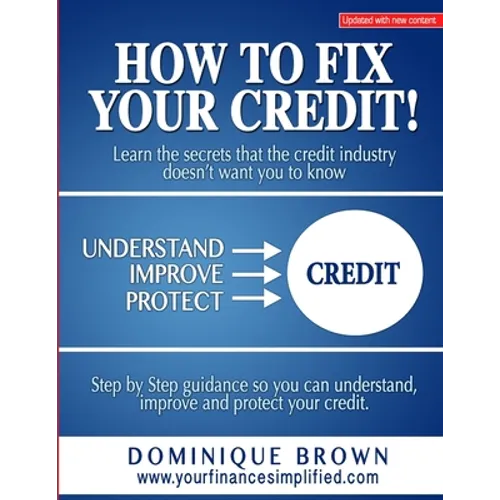 How To Fix Your Credit - Paperback