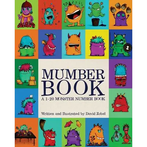 Mumber Book: A 1-20 monster number book - Paperback