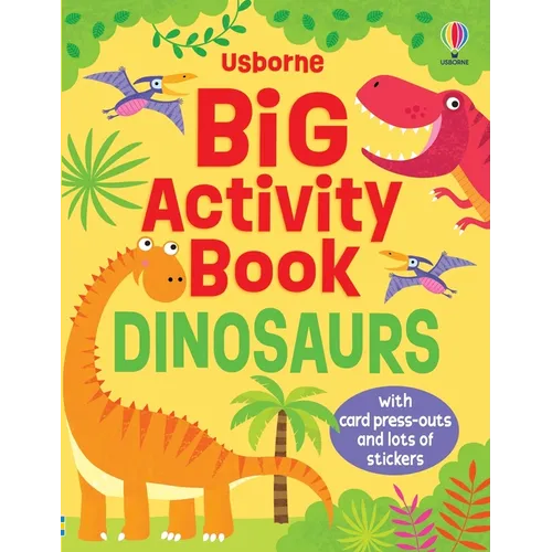 Big Activity Book Dinosaurs - Paperback