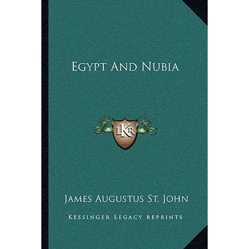 Egypt And Nubia - Paperback