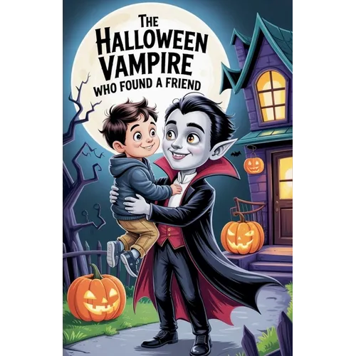 The Halloween Vampire Who Found a Friend - Paperback