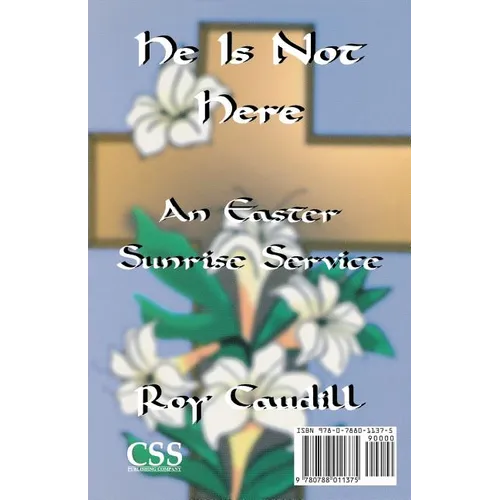 Funeral Service for Jesus & He is Not Here: A Service for Good Friday/An Easter Sunrise Service - Paperback