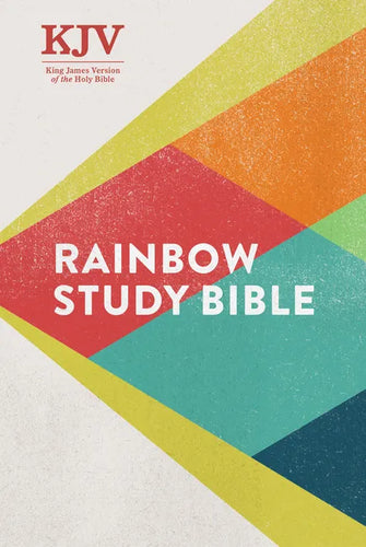 KJV Rainbow Study Bible, Hardcover: King James Version of the Holy Bible - Hardcover