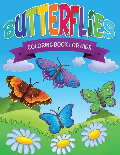 Butterflies Coloring Book for Kids - Paperback