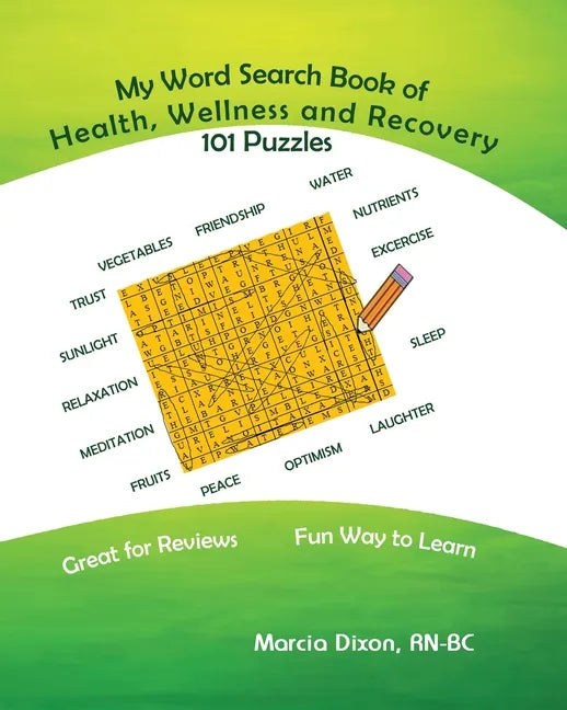 My Word Search Book On Health, Wellness and Recovery - Paperback