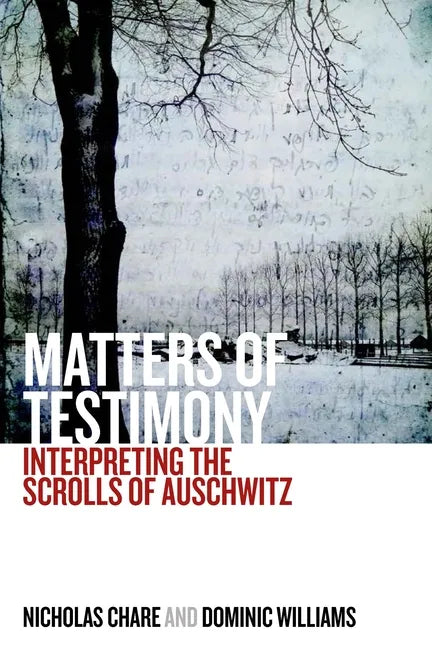 Matters of Testimony: Interpreting the Scrolls of Auschwitz - Paperback