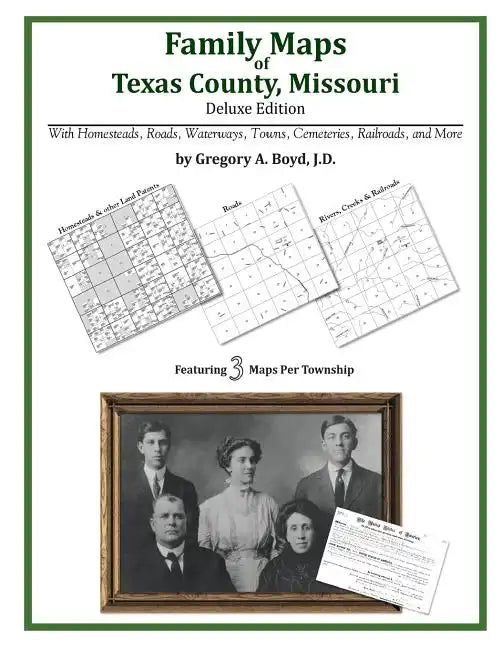 Family Maps of Texas County, Missouri - Paperback