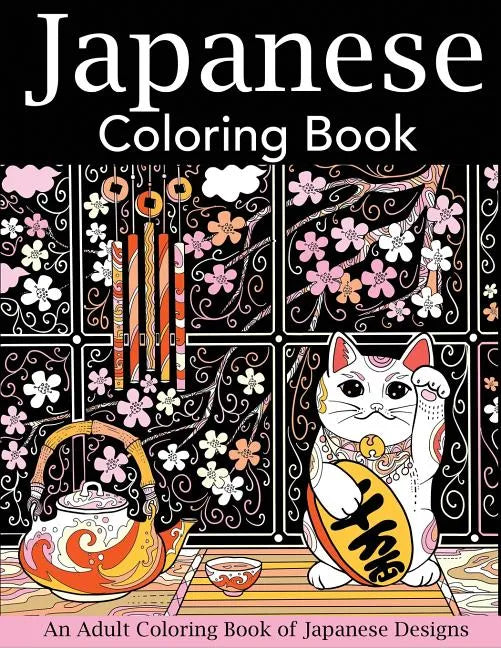 Japanese Coloring Book - Paperback