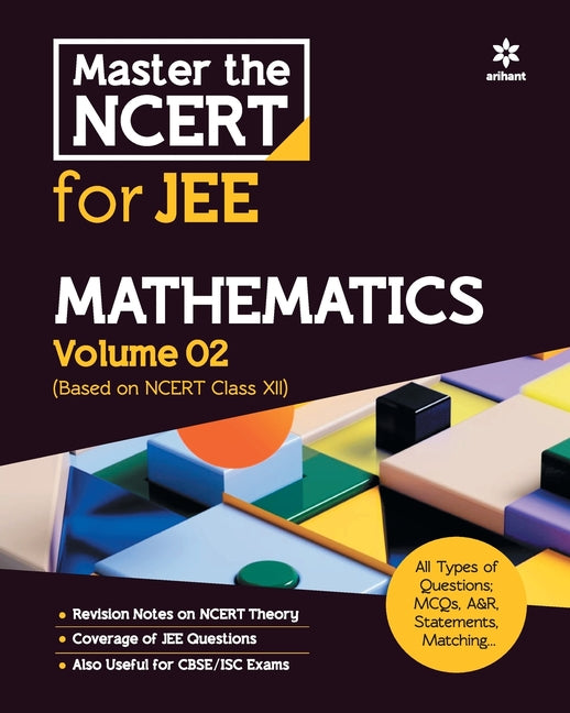 Master the NCERT for JEE Mathematics Vol 2 - Paperback