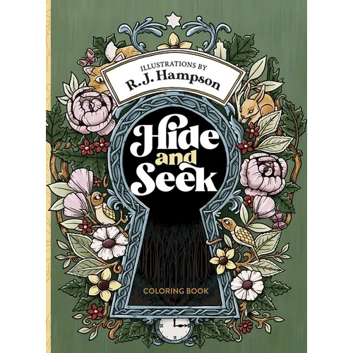 Hide And Seek Coloring Book - Hardcover