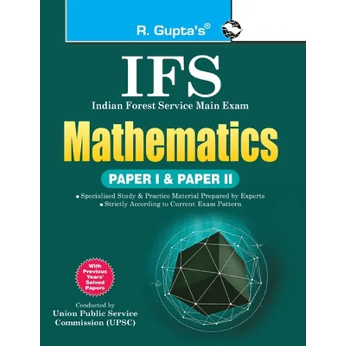 Upsc: IFS Mathematics (Paper I & II) Main Exam Guide - Paperback