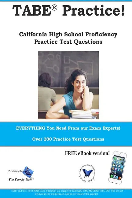 TABE Practice! Test of Adult Basic Education Practice Test Questions - Paperback