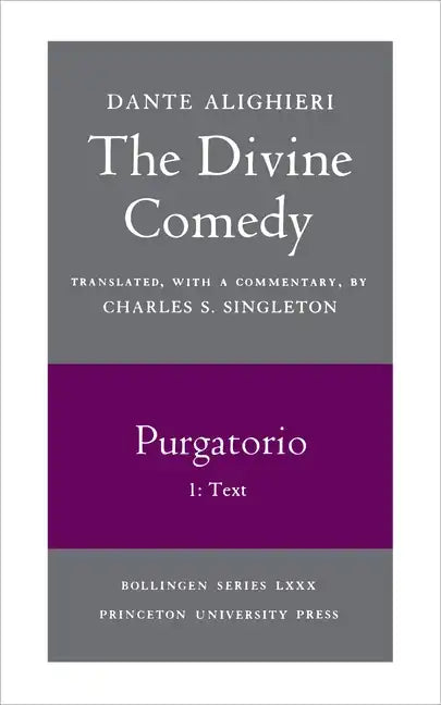 The Divine Comedy, II. Purgatorio, Vol. II. Part 1: Text - Paperback
