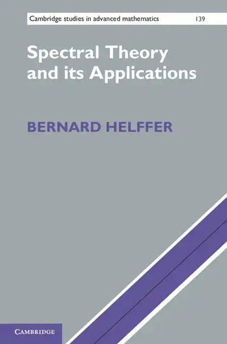 Spectral Theory and Its Applications - Hardcover