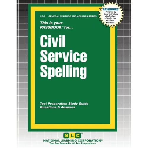 Civil Service Spelling - Paperback