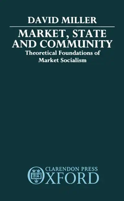 Market, State and Community - Hardcover