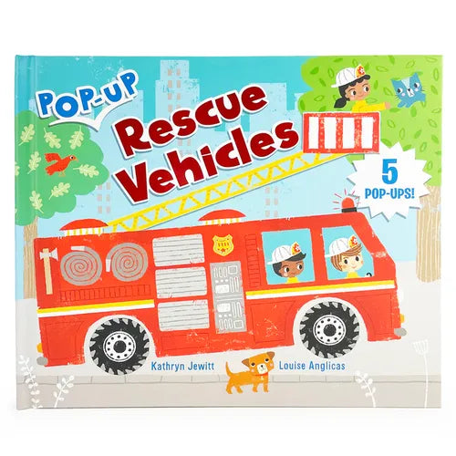 Pop-Up Rescue Vehicles - Board Book