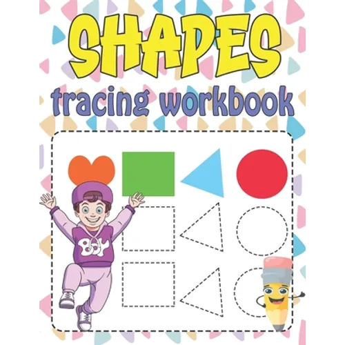 Shapes Tracing Workbook - Paperback