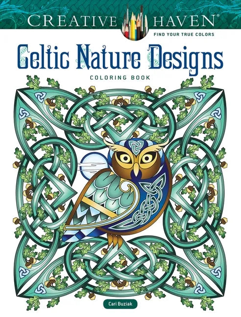 Creative Haven Celtic Nature Designs Coloring Book - Paperback