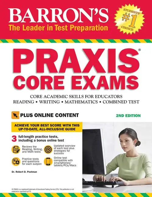 Praxis Core Exams: Core Academic Skills for Educators - Paperback