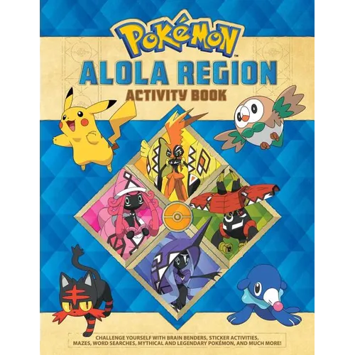 Pok駑on Alola Region Activity Book - Paperback