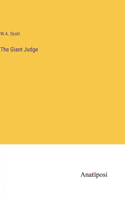The Giant Judge - Hardcover