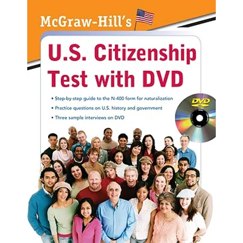 McGraw-Hill's U.S. Citizenship Test with DVD [With DVD] - Paperback