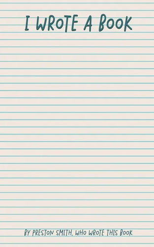 I Wrote A Book - Paperback