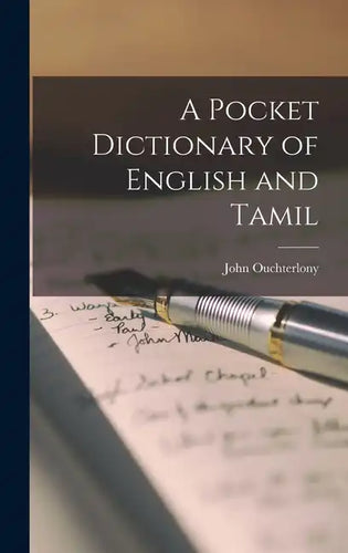 A Pocket Dictionary of English and Tamil - Hardcover