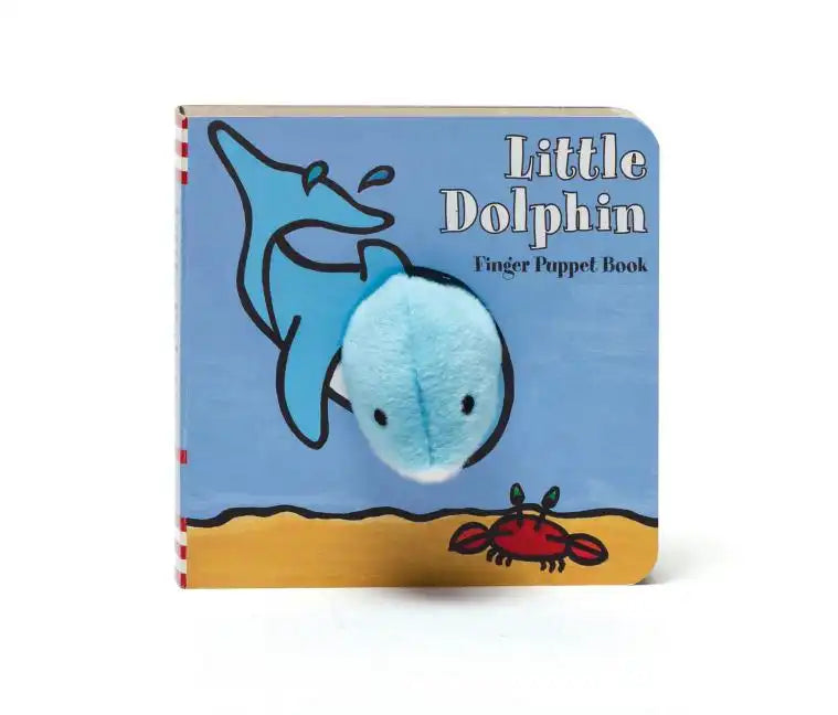 Little Dolphin: Finger Puppet Book: (Finger Puppet Book for Toddlers and Babies, Baby Books for First Year, Animal Finger Puppets) - Board Book
