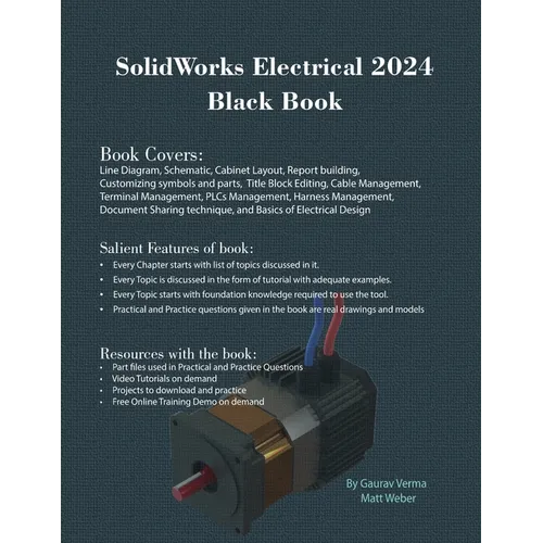 SolidWorks Electrical 2024 Black Book - Paperback