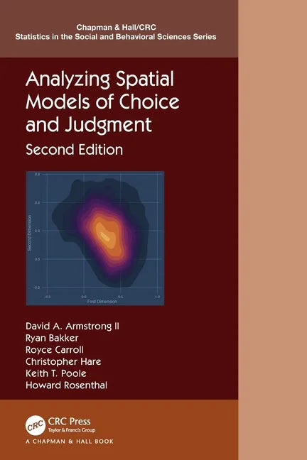 Analyzing Spatial Models of Choice and Judgment - Paperback