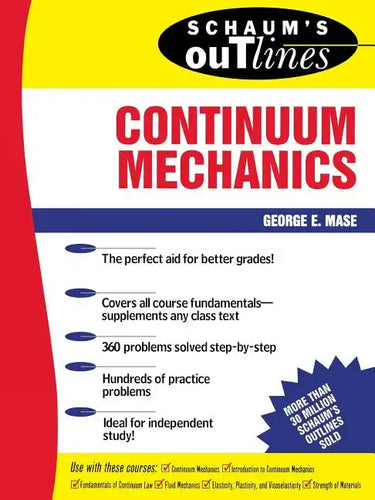 Schaum's Outline of Continuum Mechanics - Paperback