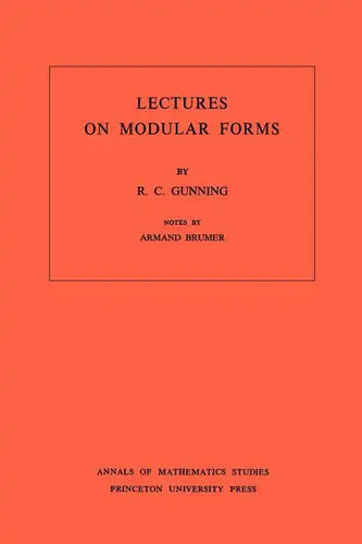 Lectures on Modular Forms - Paperback
