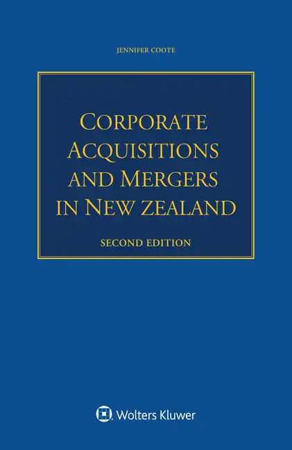 Corporate Acquisitions and Mergers in New Zealand - Paperback