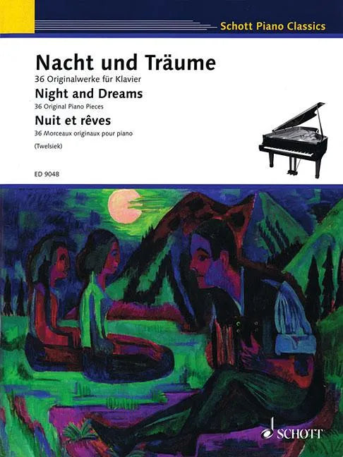 Night and Dreams: 36 Original Pieces Schott Piano Classics - Paperback