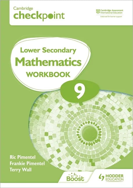 Cambridge Checkpoint Lower Secondary Mathematics Workbook 9: Hodder Education Group - Paperback