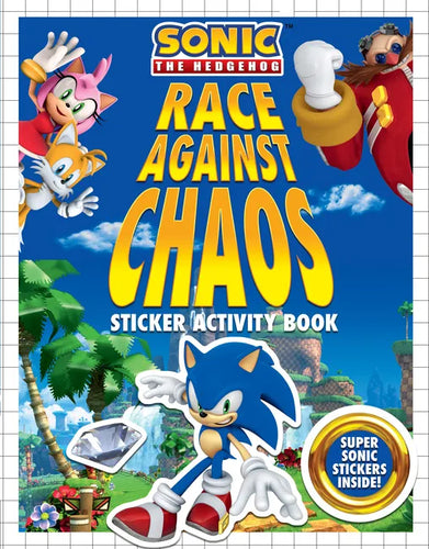 Race Against Chaos Sticker Activity Book - Paperback