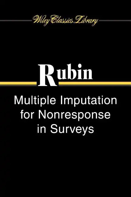 Multiple Imputation for Nonresponse in Surveys - Paperback