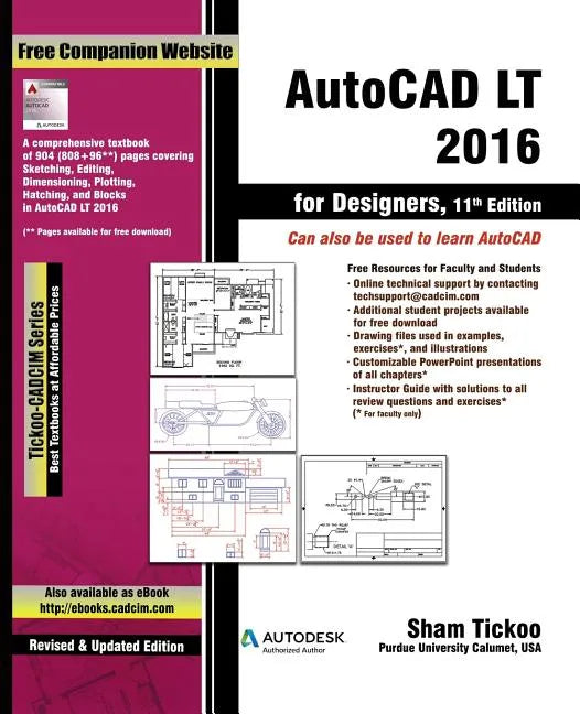 AutoCAD LT 2016 for Designers - Paperback