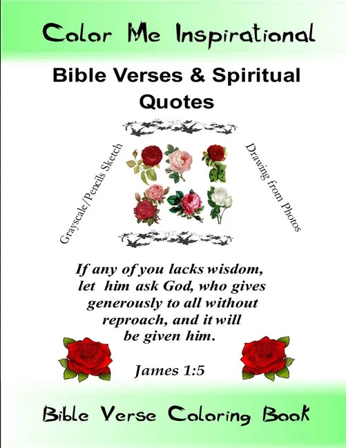 Color Me Inspirational Bible Verses & Spiritual Quotes - Paperback