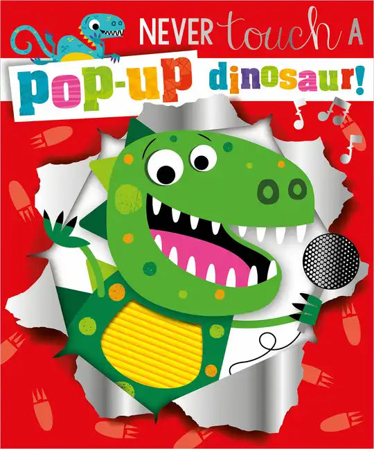 Never Touch a Pop-Up Dinosaur - Board Book